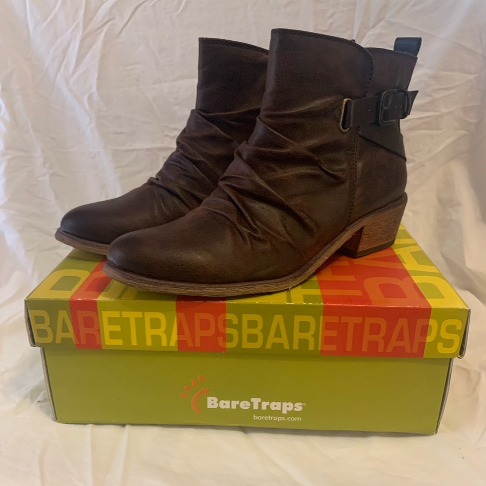 Bare Trap Ankle Boots